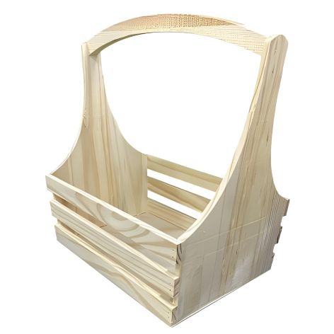 Wood Utility Basket
