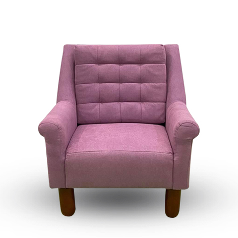Mid-Century Modern Tufted Armchair