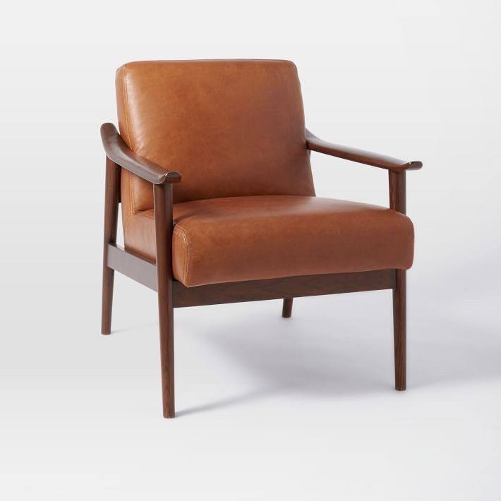 West Elm Henley Leather Chair
